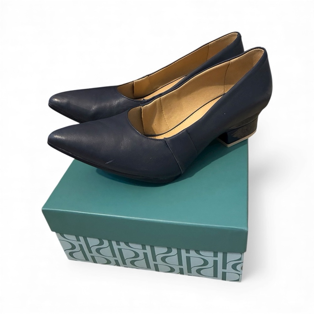 Pashion - The Pump - Navy - 1.5” block - brand new
